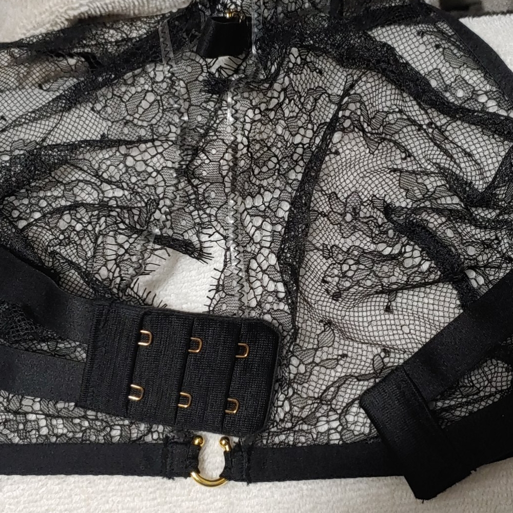 Victoria's Secret Lingerie Sheer Bra Top 34D - Picture 9 of 15